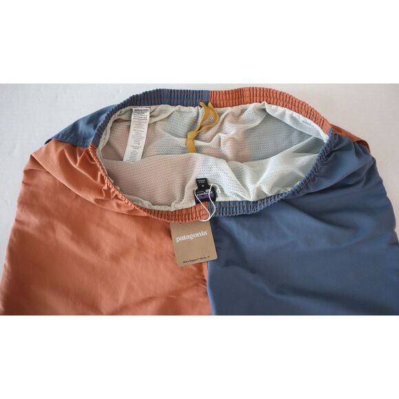 Patagonia 57022 Men’s Sz S Peace Patch: Utility Blue 5" Lined Baggies Shorts - Picture 3 of 6